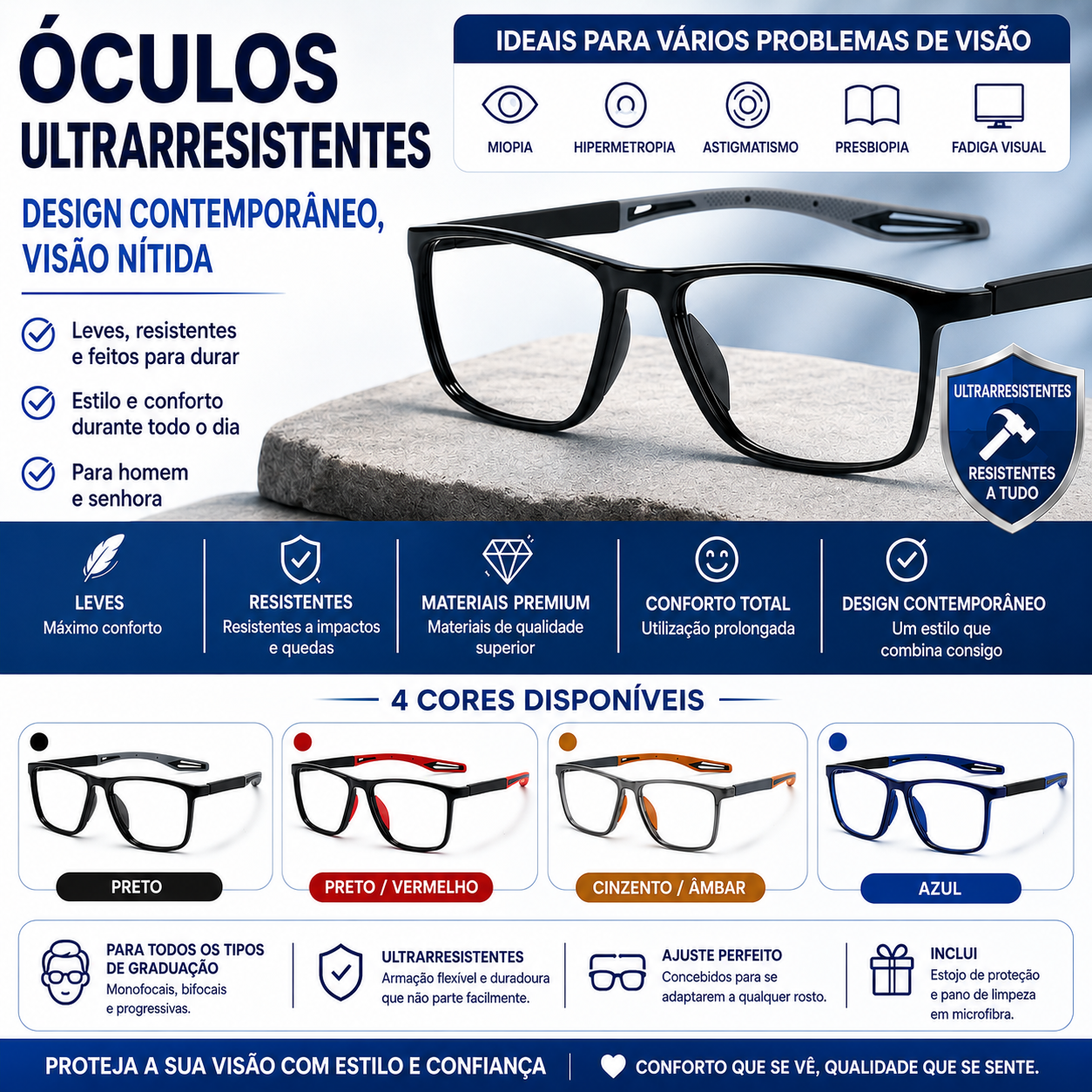 Lentes Enfokar Inteligentes HD 2X1